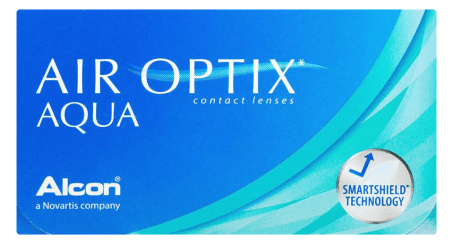 Air Optix® Aqua contact lenses packing