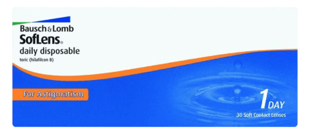 90211.png SofLens Daily Disposable Toric for Astigmatism contact lens packing-30 lenses